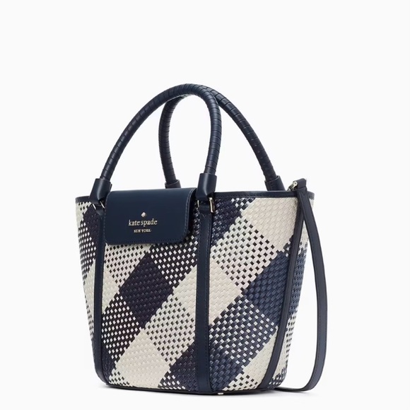 Kate Spade Cruise Gingham Medium Tote - Picture 3 of 4